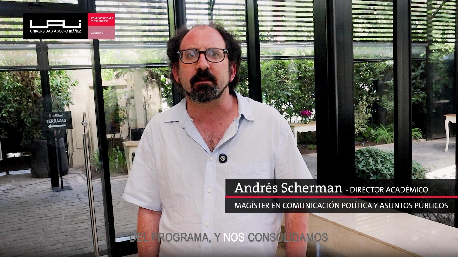 Magíster en Comunicación Política y Asuntos Públicos 