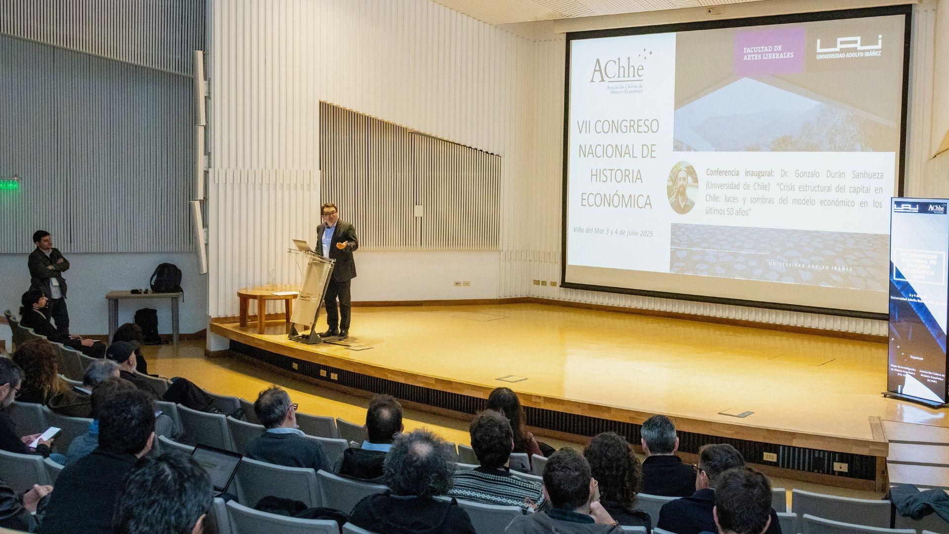 Campus Viña del Mar fue sede del VII Congreso Nacional de Historia Económica 2025