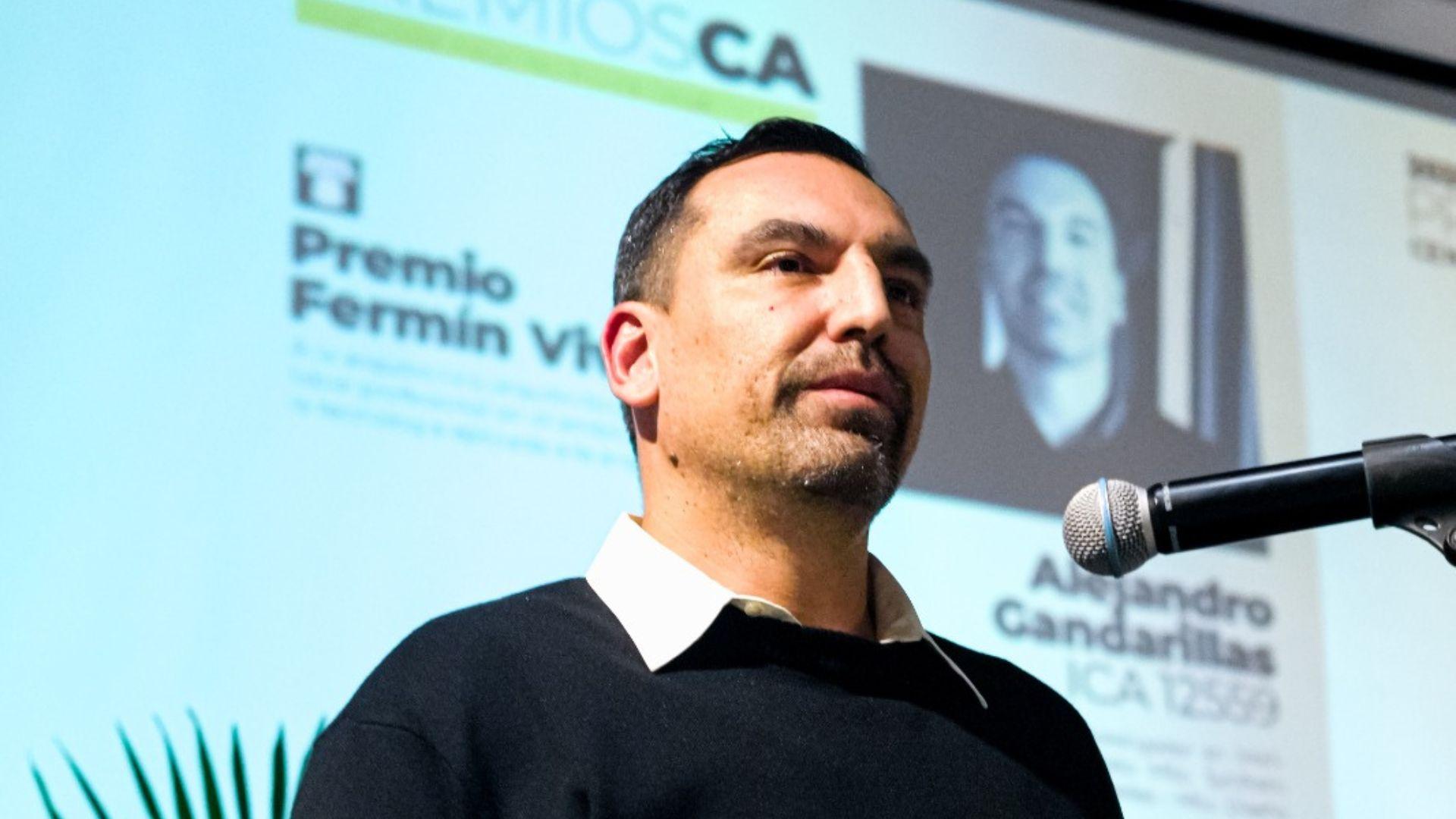 Exalumno y profesor del Design Lab Alejandro Gandarillas es premiado por el Colegio de Arquitectos 