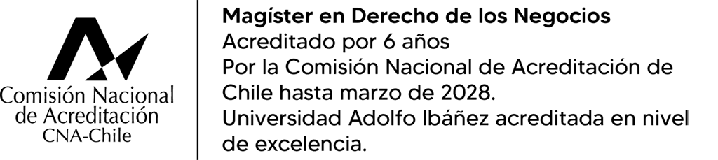 Magíster en Derecho de los Negocios LLM