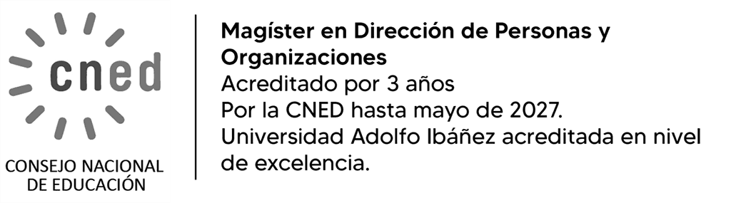 Magíster en Dirección de Personas y Organizaciones 