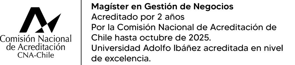 Magíster en Gestión de Negocios