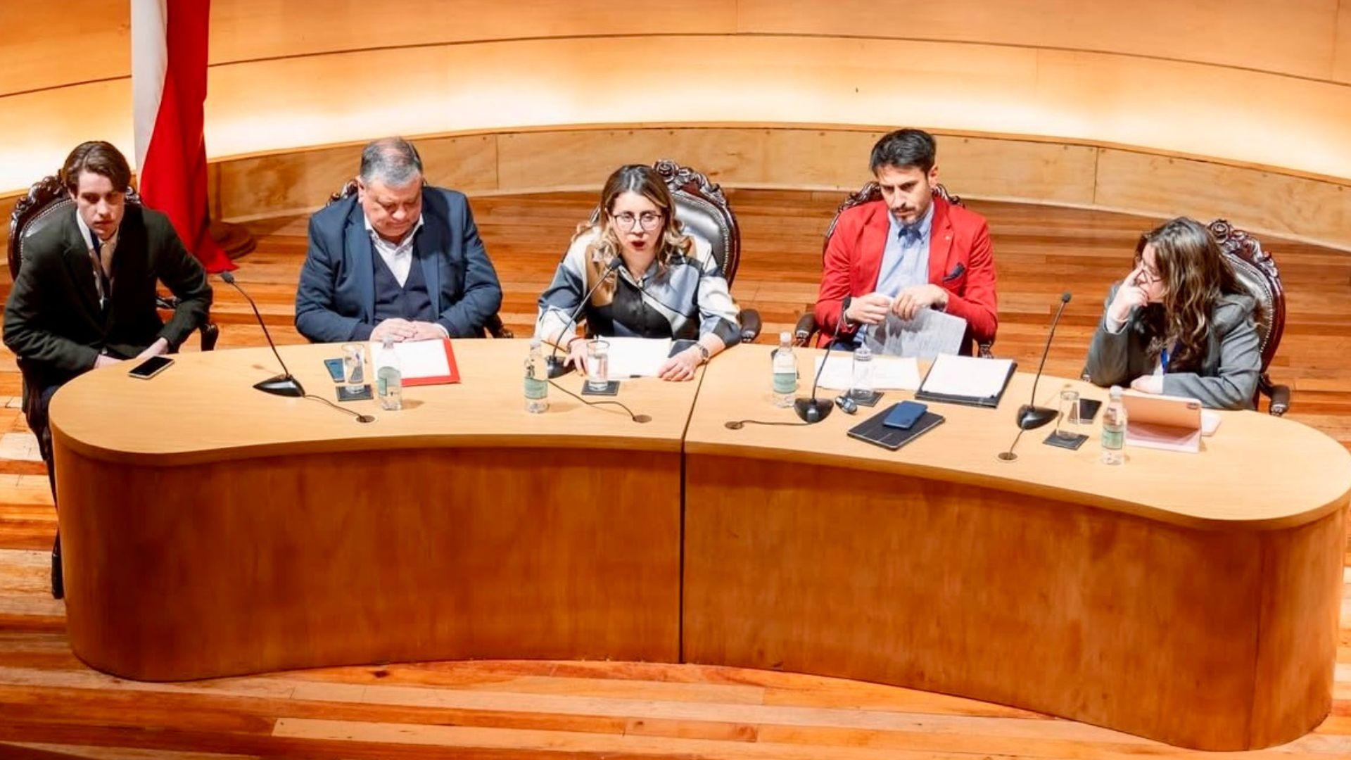 Andrea Pinto expone en congreso estudiantil de derecho penal en la Universidad de Chile