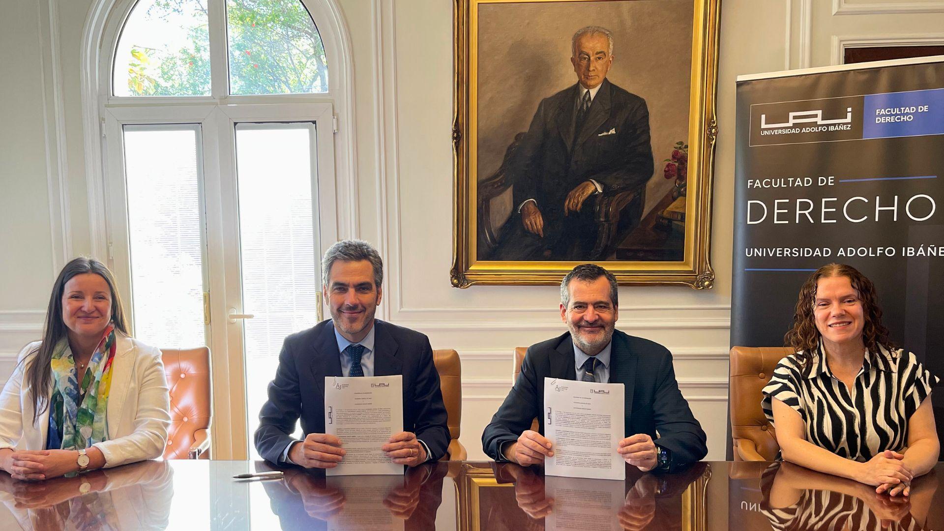 Facultad de Derecho UAI y Academia Judicial se unen para fortalecer la formación y vocación judicial