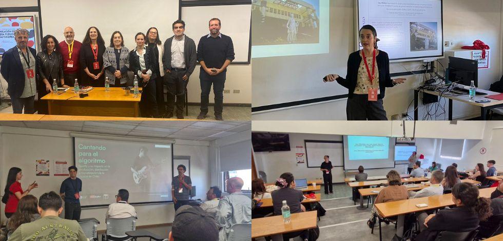 Académicos y exalumnos de la Escuela de Comunicaciones y Periodismo participan en Congreso INCOM2025