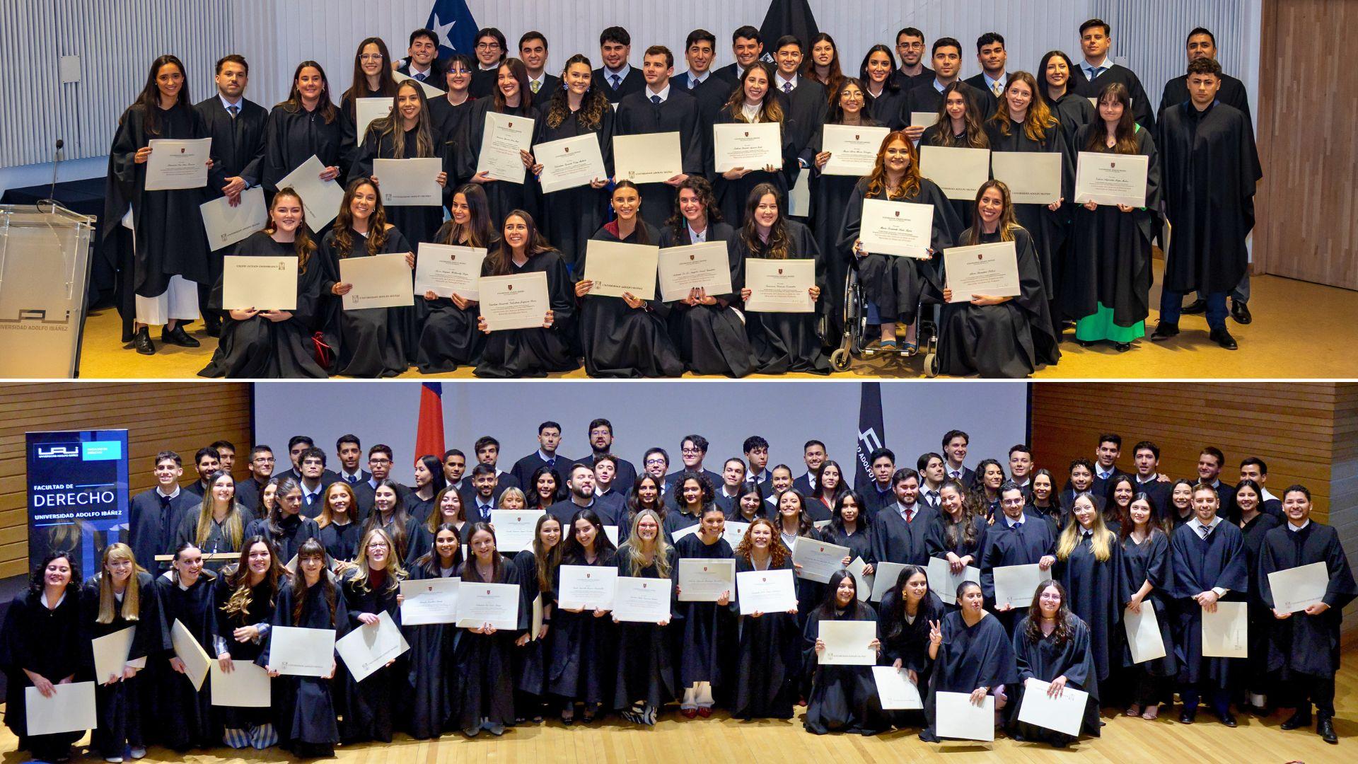 Facultad de Derecho celebra a los 114 licenciados en Ciencias Jurídicas de la generación 2025