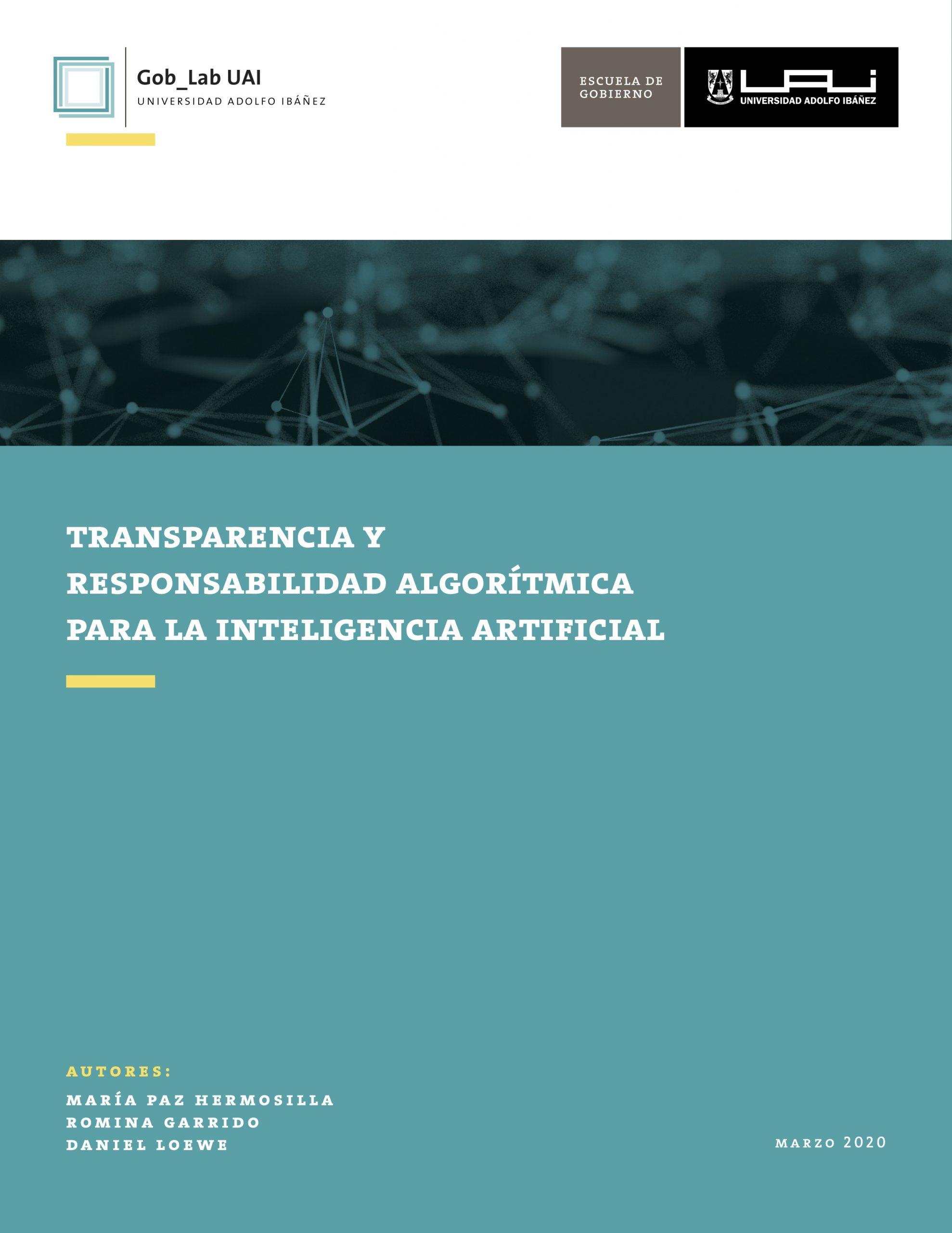 Transparencia algorítmica (2020)