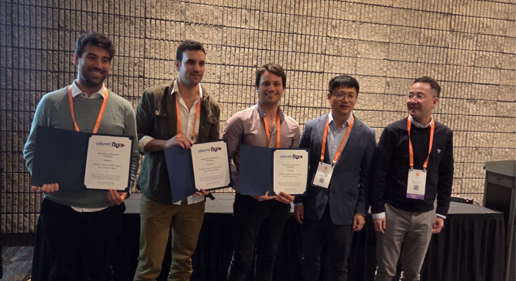 Académico de Ingeniería y Ciencias gana primer lugar en desafío internacional de logística y datos