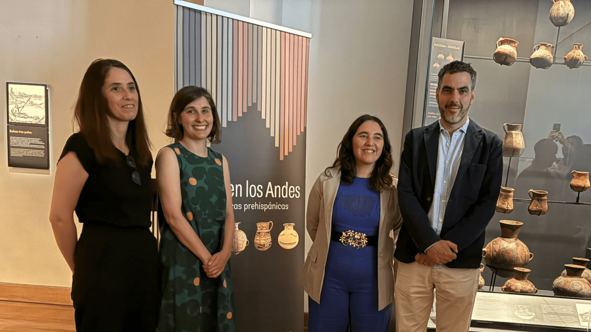 Colores y técnicas ancestrales: investigación UAI enriquece exposición del Museo Andino