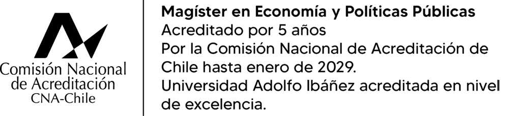 Magíster en Economía y Políticas Públicas