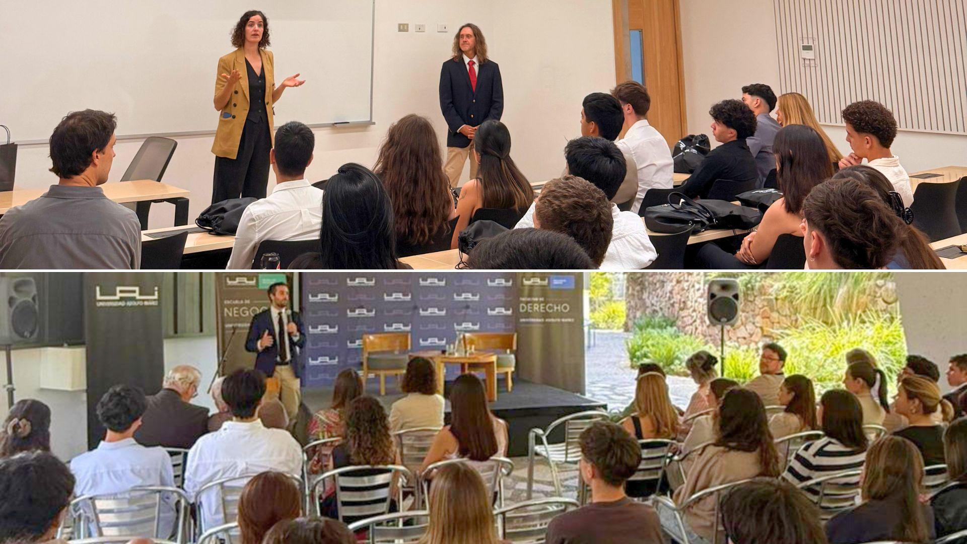 UAI de la bienvenida a la tercera generación del Doble Grado en Derecho e Ingeniería Comercial