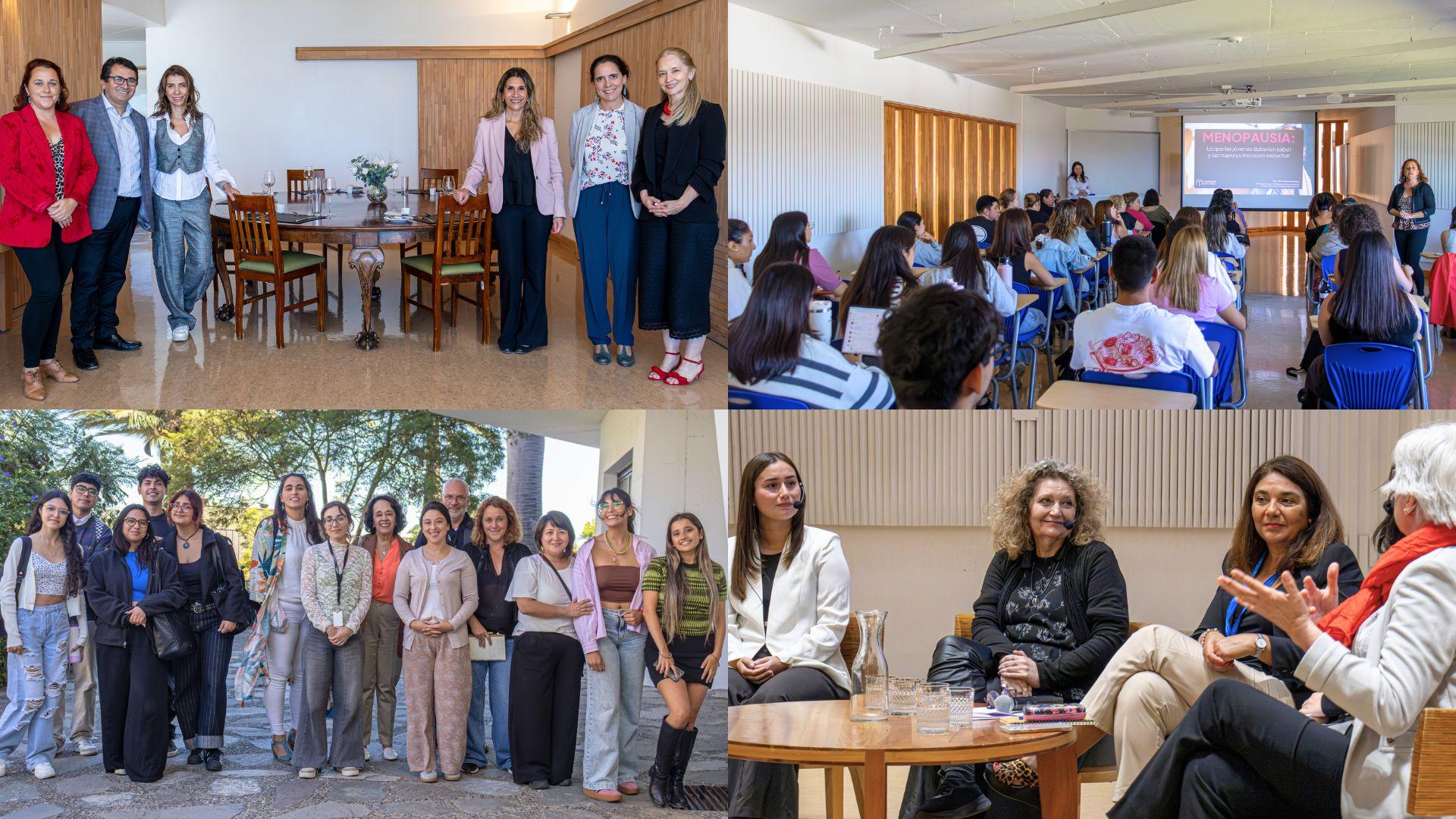 Salud, liderazgo y diálogo intergeneracional marcaron la pauta del Mes de la Mujer en el campus Viña