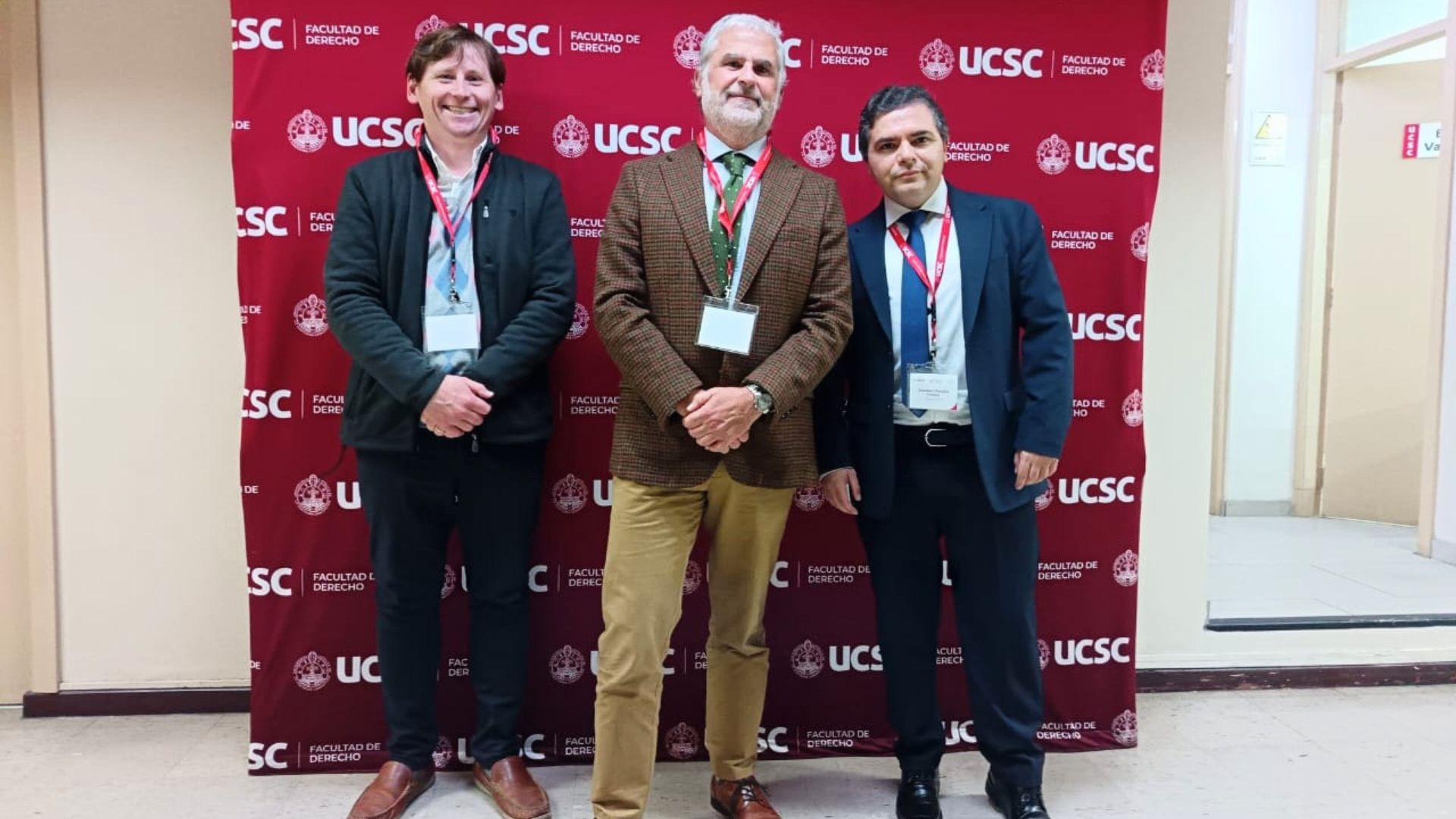 Académicos de Derecho participan en el V Congreso del Instituto Chileno de Responsabilidad Civil