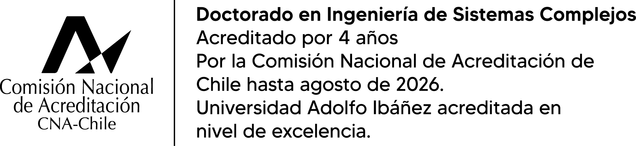 Doctorado en Ingeniería de Sistemas Complejos 2026