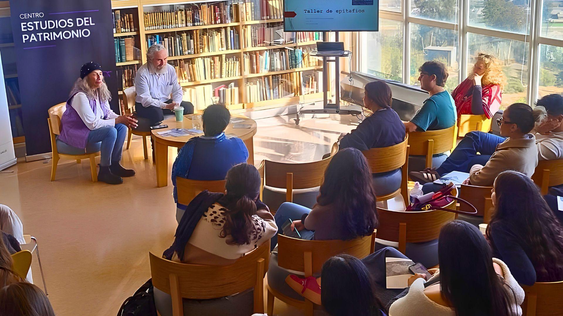 Taller del CEPA exploró la tradición del epitafio como ejercicio de memoria y escritura
