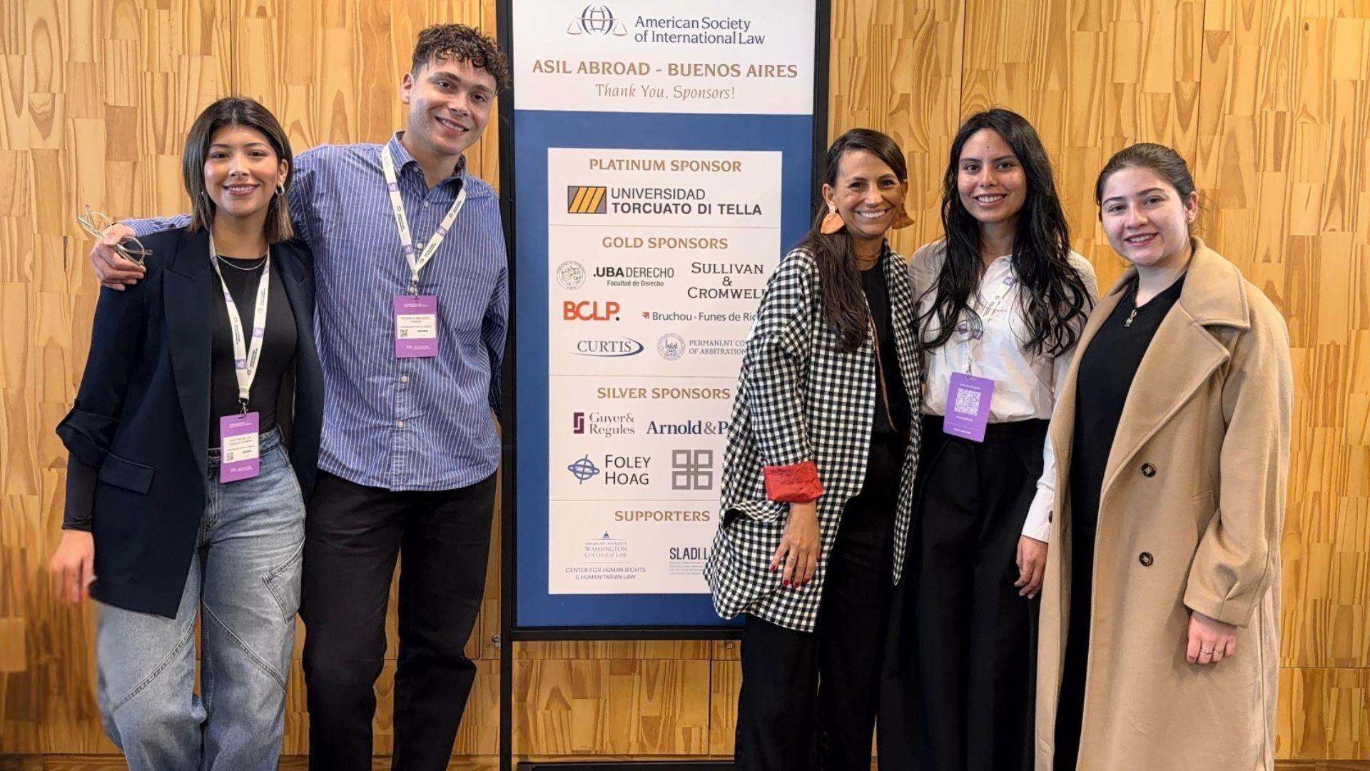 Estudiantes UAI participan en conferencia de American Society of International Law en Buenos Aires