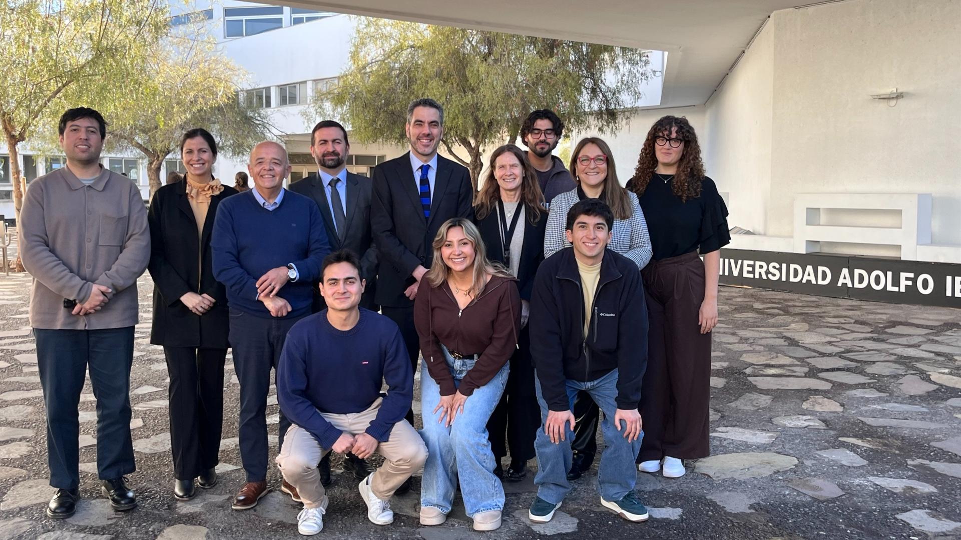 Psicología UAI recibe a estudiantes internacionales de Italia y Colombia
