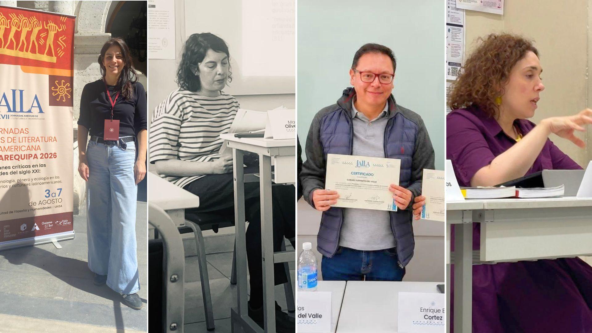 Académicos UAI presentan investigaciones en Jornadas Andinas de Literatura Latinoamericana en Perú