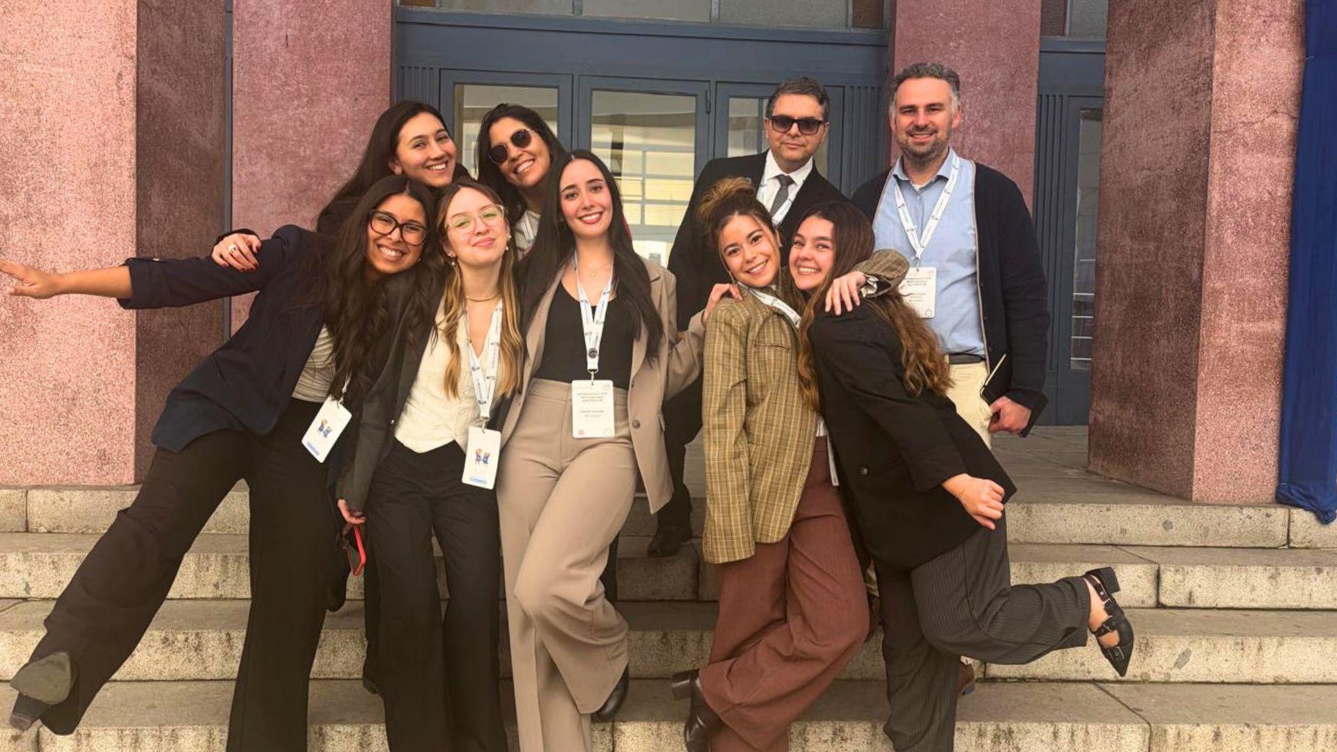 Alumnas de Derecho UAI participan en la XIX Competencia Internacional de Arbitraje