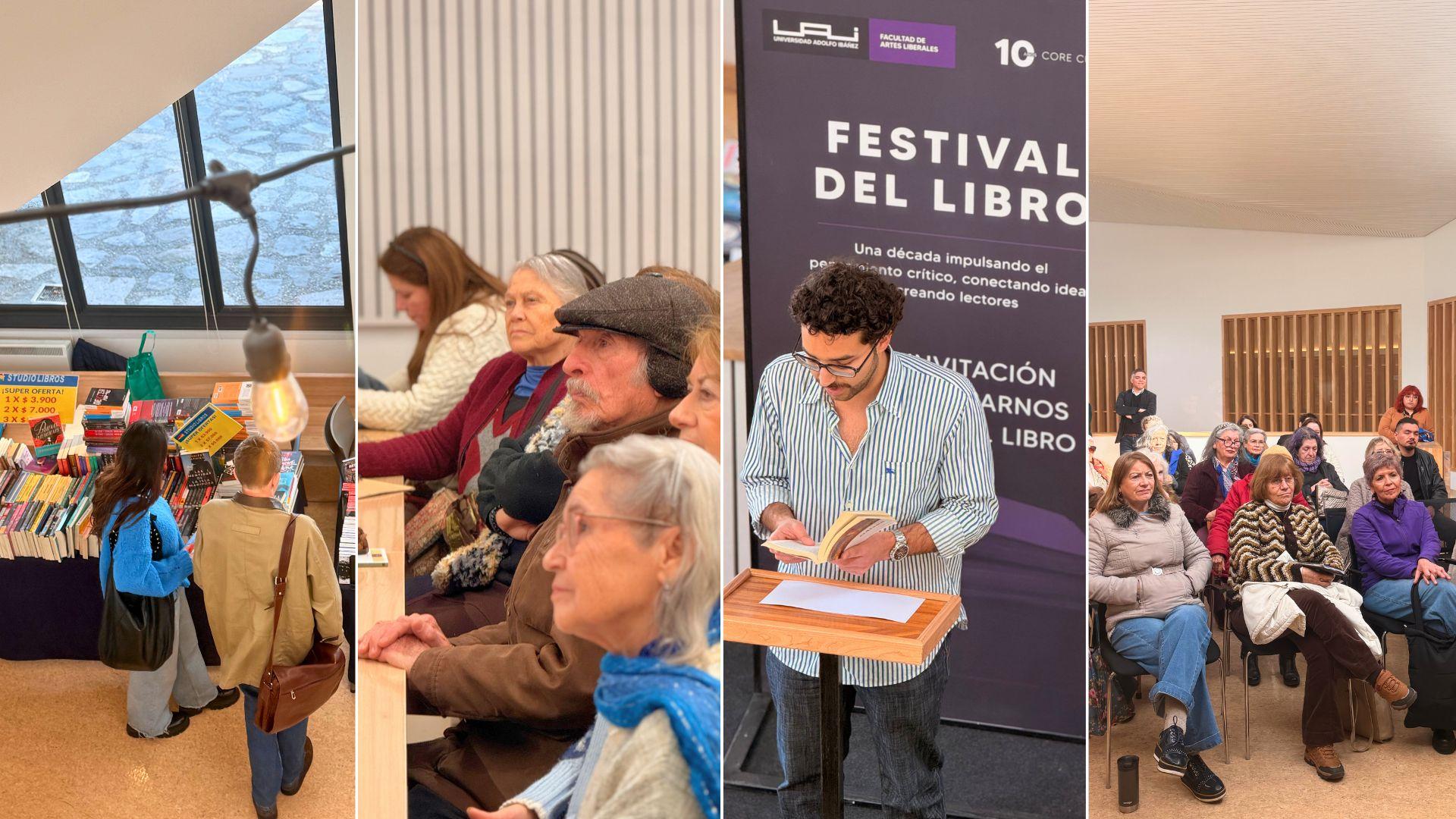 Festival del Libro UAI convocó a lectores de distintas generaciones en Peñalolén