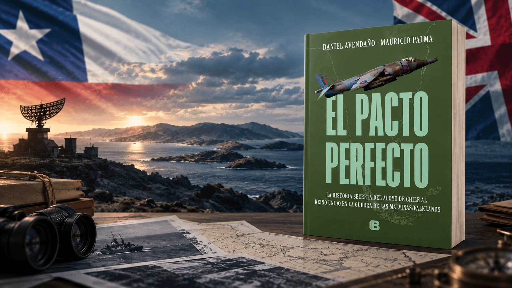Director de ECP UAI Viña reconstruye la alianza secreta de Chile durante guerra de las Malvinas