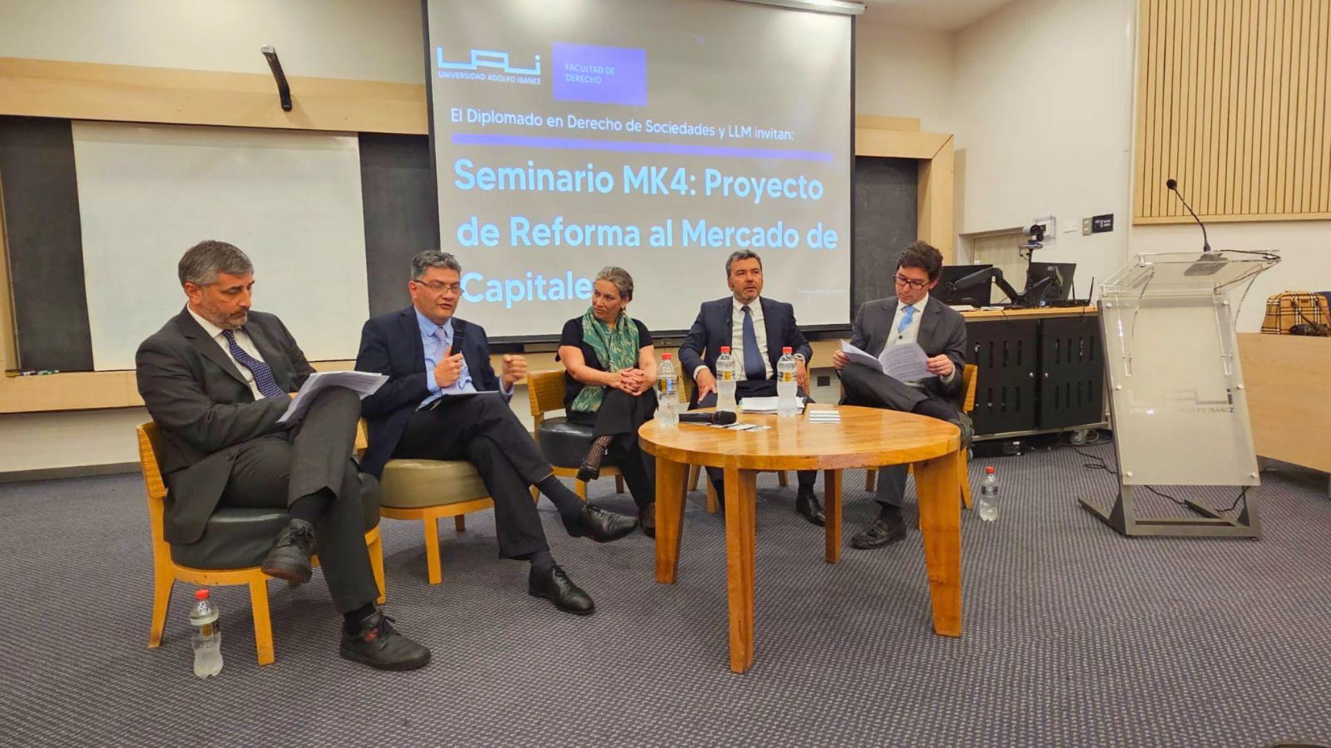 Proyecto MK4: seminario UAI analizó el proyecto de reforma al mercado de capitales