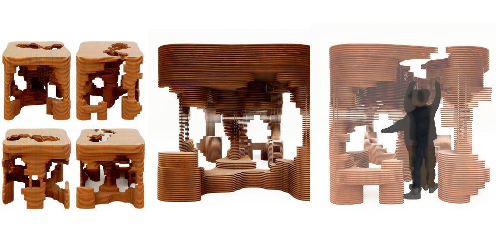 Foto para Proyecto de estudiantes de la Escuela de Diseño fue destacado en concurso internacional de diseño mobiliario
