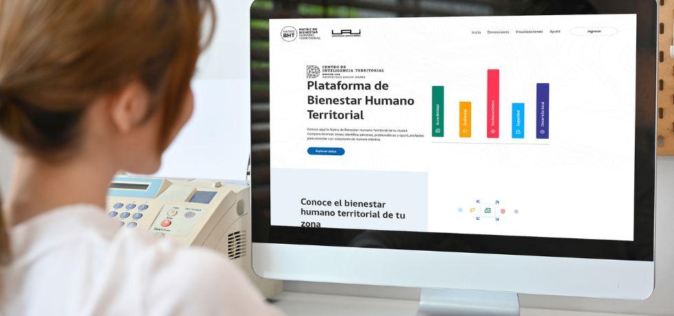 Foto para Plataforma de Bienestar Humano Territorial del CIT-UAI es reconocida en el catálogo de 100 Soluciones para la Ciudad 