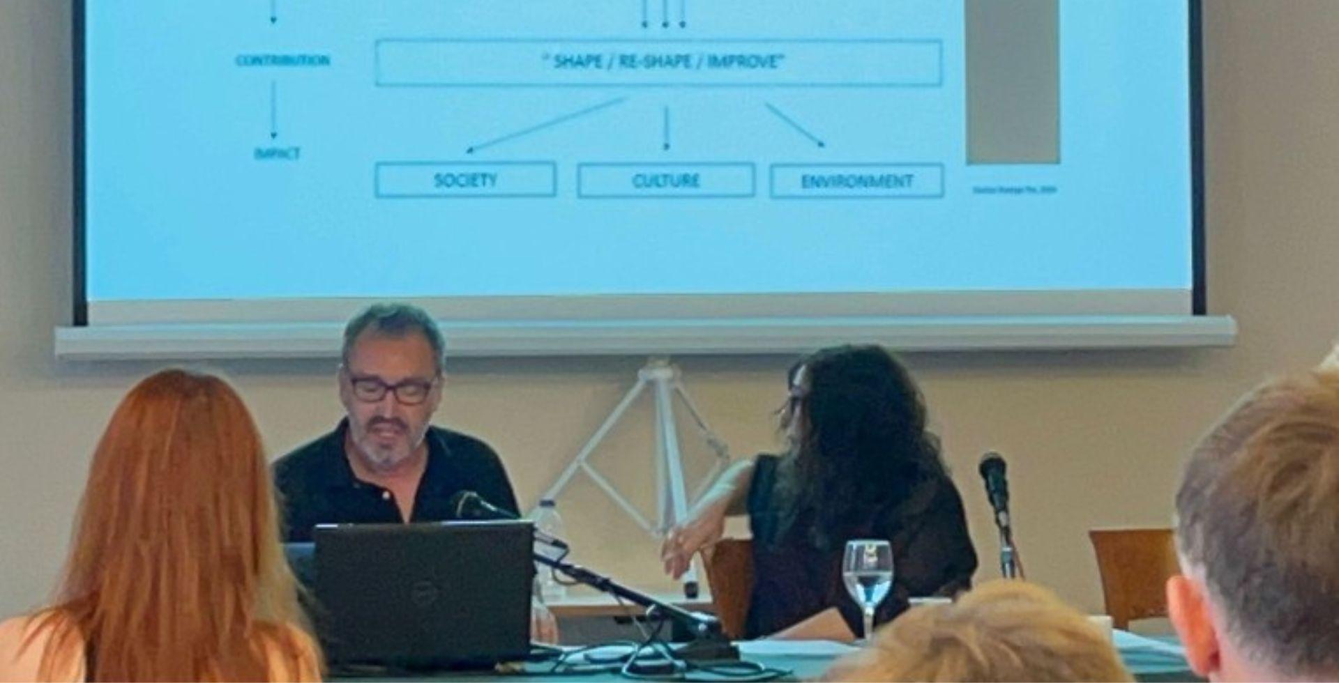 Rodrigo Tisi participa en conferencias internacionales especializadas en investigación y desarrollo de espacios performativos