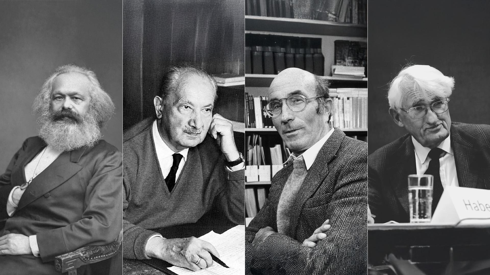 Curso Pensamiento crítico y sociedad: Marx, Heidegger, Luhmann y Habermas Curso Pensamiento crítico y sociedad: Marx, Heidegger, Luhmann y Habermas