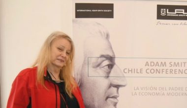 Académica Deirdre McCloskey expone “2018 Adam Smith Chile Conference”